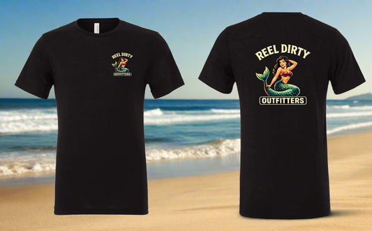 Reel Dirty Outfitters™ Mermaid short sleeve print
