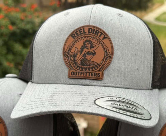Reel Dirty Outfitters™ Rawhide
Patch Trucker Hat